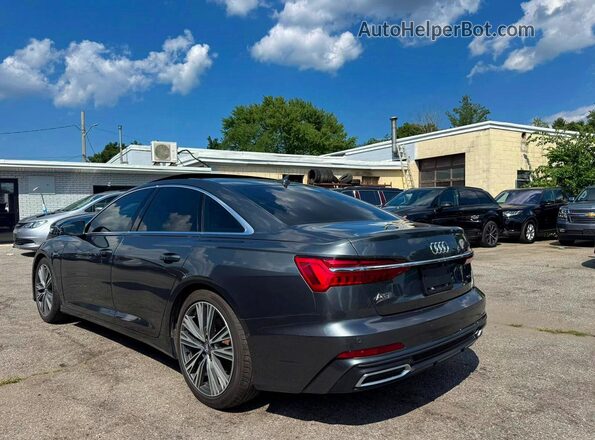 WAUL2AF21KN063729 2019 AUDI A6 Gray Задня права чверть