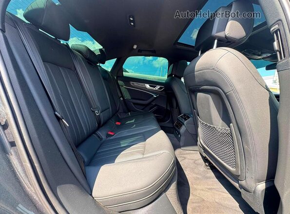 WAUL2AF21KN063729 2019 AUDI A6 Gray Вид ззаду