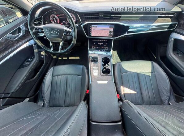 WAUL2AF21KN063729 2019 AUDI A6 Gray Вид щитка приладів