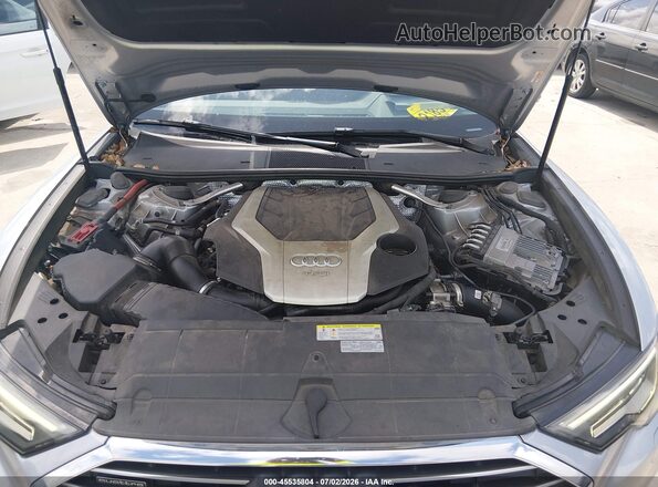 WAUL2AF21KN065254 2019 AUDI A6 Серебряный Вид сзади