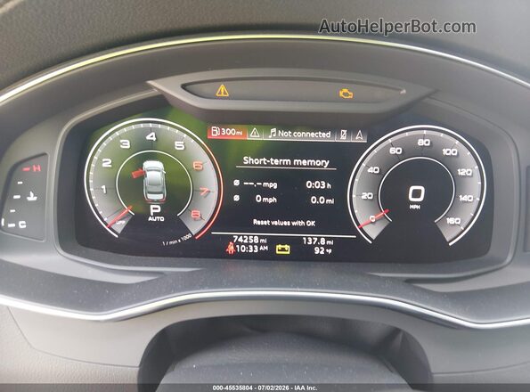 WAUL2AF21KN065254 2019 AUDI A6 Серебряный Вид задних сидений
