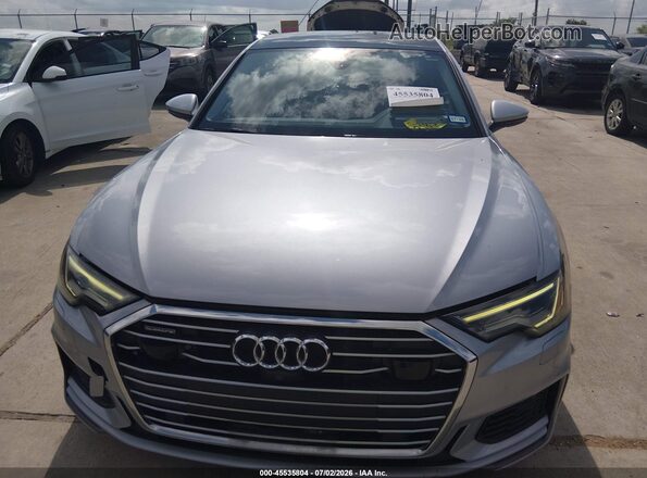 WAUL2AF21KN065254 2019 AUDI A6 Серебряный Вид спереди