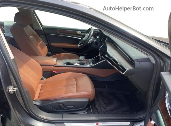 WAUL2AF21KN095693 2019 AUDI A6 Gray Դիմացի տեսք