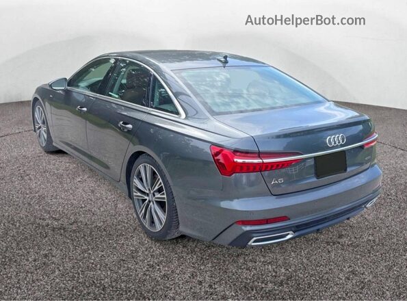 WAUL2AF21KN095693 2019 AUDI A6 Gray Հետևի աջ