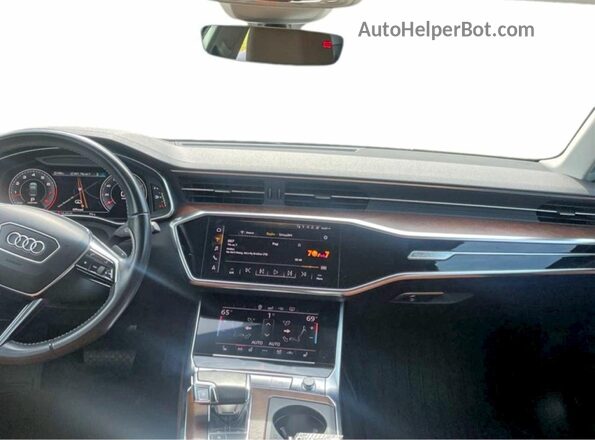 WAUL2AF21KN095693 2019 AUDI A6 Gray Սարքավորումների վահանակի տեսք