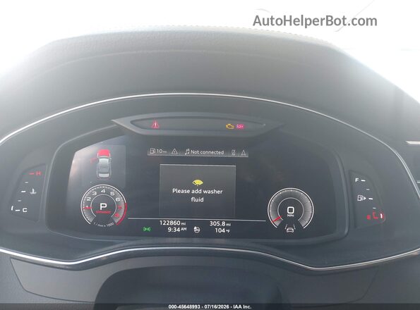 WAUL2AF21KN106482 2019 AUDI A6 Black Vista de los asientos traseros