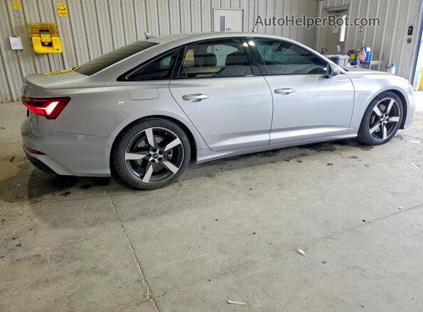 WAUL2AF21MN043483 2021 AUDI A6 Silver Rear right