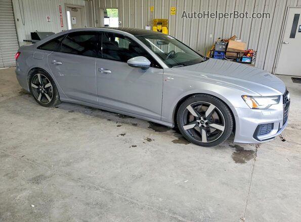 WAUL2AF21MN043483 2021 AUDI A6 Silver Front right
