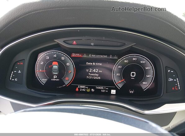 WAUL2AF22KN036944 2019 AUDI A6 Красный Вид задних сидений