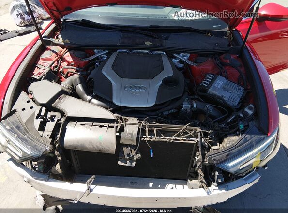 WAUL2AF22KN036944 2019 AUDI A6 Красный Вид сзади