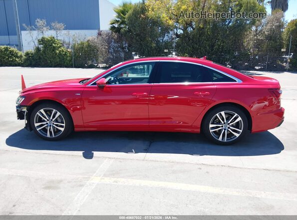 WAUL2AF22KN036944 2019 AUDI A6 Красный 