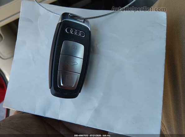 WAUL2AF22KN036944 2019 AUDI A6 Красный Вид панели приборов