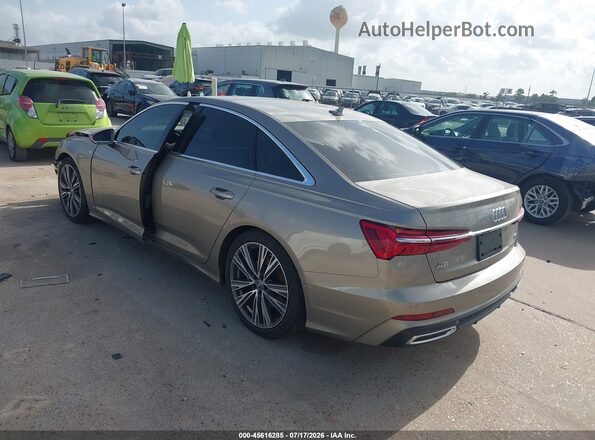 WAUL2AF22KN093600 2019 AUDI A6 Tan უკანა მარცხენა
