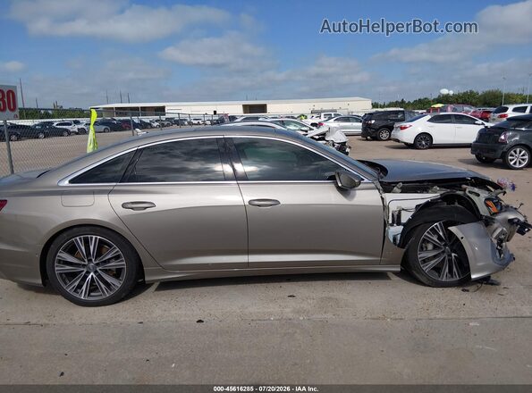 WAUL2AF22KN093600 2019 AUDI A6 Tan სალონის 360-გრადუსიანი ხედი