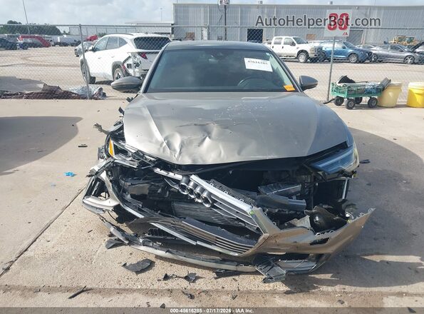WAUL2AF22KN093600 2019 AUDI A6 Tan უკანა სალონის ხედი