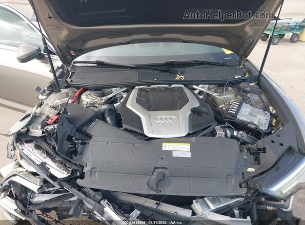 WAUL2AF22KN093600 2019 AUDI A6 Tan უკანა ხედი