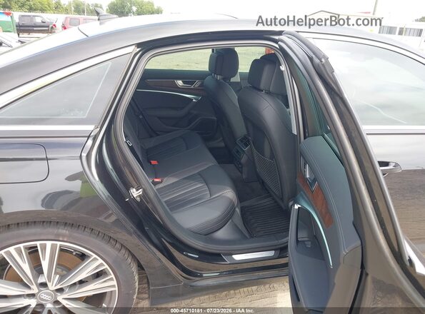 WAUL2AF22LN053115 2020 AUDI A6 Black VIN კოდის სტიკერის ხედი