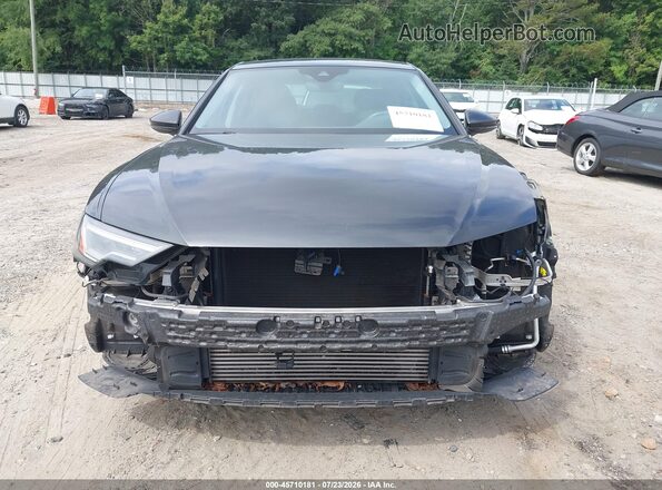 WAUL2AF22LN053115 2020 AUDI A6 Black უკანა სალონის ხედი