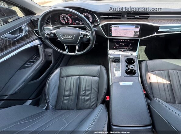 WAUL2AF23KN059245 2019 AUDI A6 Серый Вид наклейки с VIN-кодом