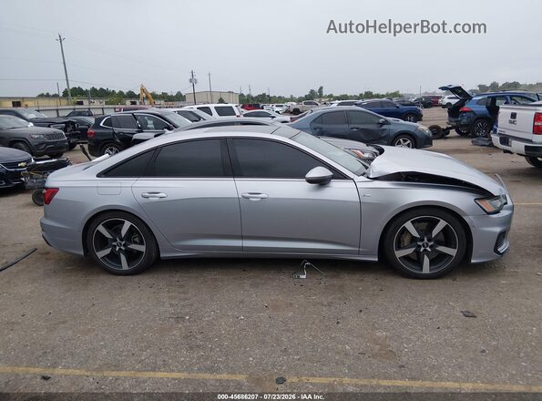 WAUL2AF23LN001976 2020 AUDI A6 Gray უკანა სალონის ხედი