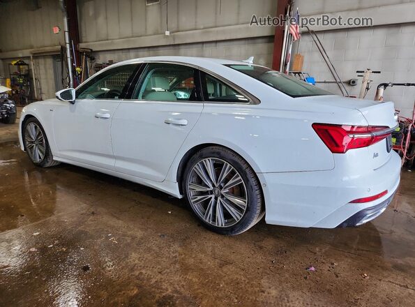 WAUL2AF24KN109733 2019 AUDI A6 White უკანა მარცხენა
