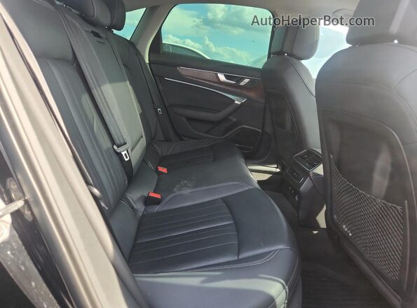 WAUL2AF25KN038333 2019 AUDI A6 Black Rear seats view