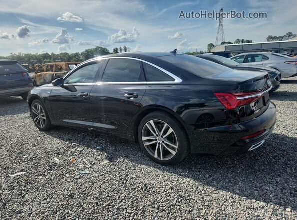 WAUL2AF25KN038333 2019 AUDI A6 Black Rear left