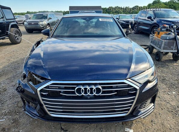 WAUL2AF25KN083496 2019 AUDI A6 Синий Вид спереди