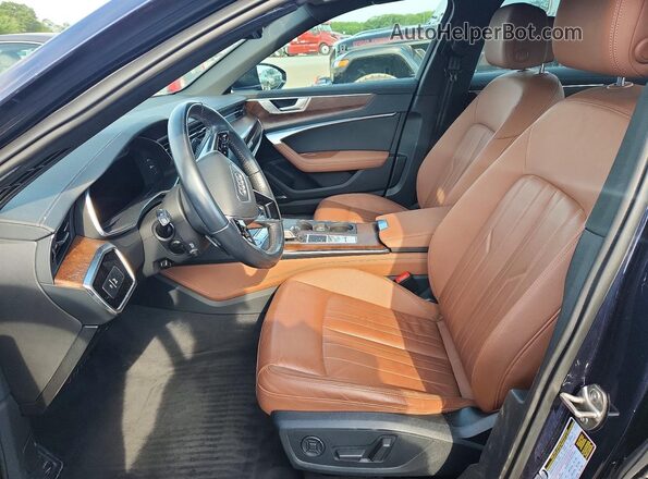 WAUL2AF25KN083496 2019 AUDI A6 Синий Вид салона спереди