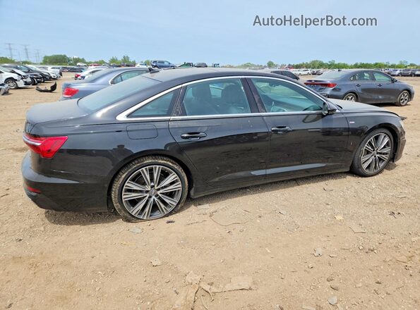 WAUL2AF26KN110169 2019 AUDI A6 Черный Задняя правая четверть