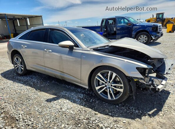 WAUL2AF27KN105014 2019 AUDI A6 Beige წინა მარჯვენა