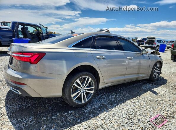 WAUL2AF27KN105014 2019 AUDI A6 Beige უკანა მარჯვენა