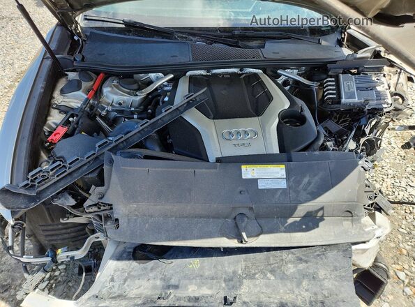 WAUL2AF27KN105014 2019 AUDI A6 Beige უკანა სალონის ხედი