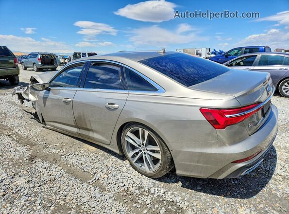 WAUL2AF27KN105014 2019 AUDI A6 Beige უკანა მარცხენა