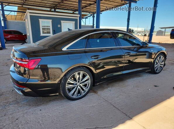 WAUL2AF27KN110004 2019 AUDI A6 Black უკანა მარჯვენა
