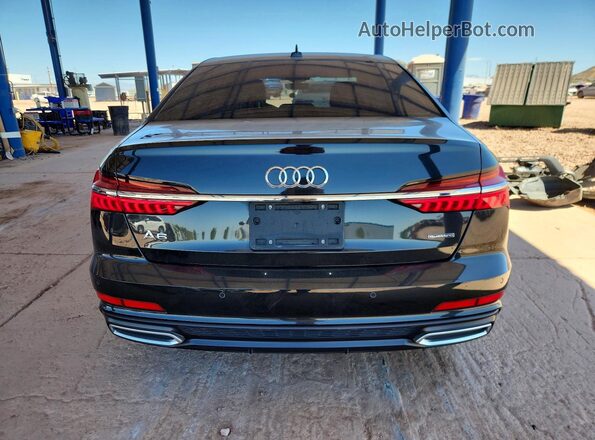 WAUL2AF27KN110004 2019 AUDI A6 Black უკანა ხედი