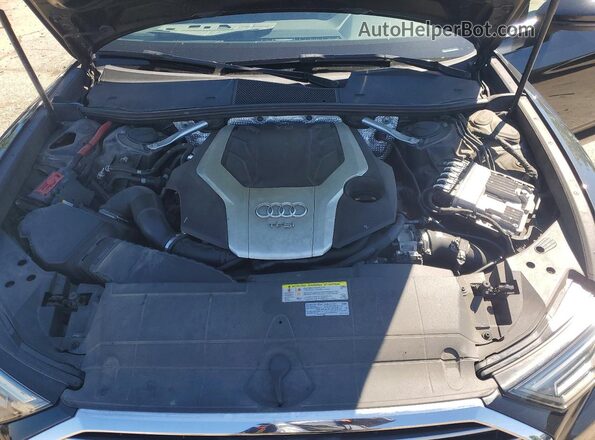 WAUL2AF27KN116837 2019 AUDI A6 Black Вид задньої частини салону