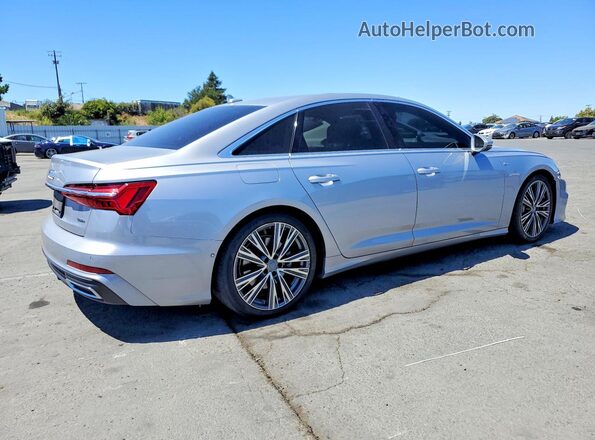 WAUL2AF28KN054493 2019 AUDI A6 Silver Задня права чверть