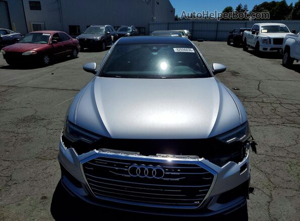 WAUL2AF28KN054493 2019 AUDI A6 Silver Вид спереду