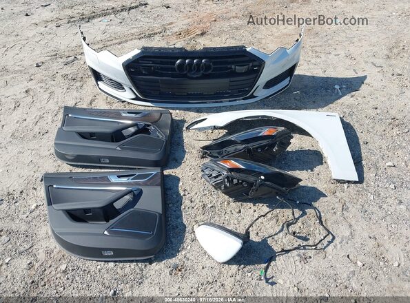 WAUL2AF28MN046686 2021 AUDI A6 White Instrument cluster view