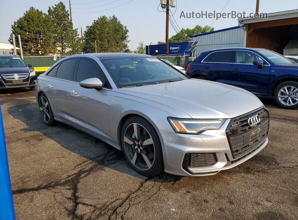 WAUL2AF29MN043926 2021 AUDI A6 Silver Delantero derecho