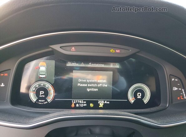WAUL2AF29MN043926 2021 AUDI A6 Silver Vista del cuadro de instrumentos