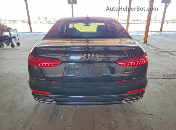 WAUL2AF2XKN047755 2019 AUDI A6 Black Հետևի տեսք