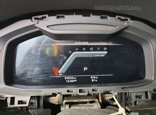 WAUL2BF23RN045278 2024 AUDI A6 Черный Вид щитка приборов