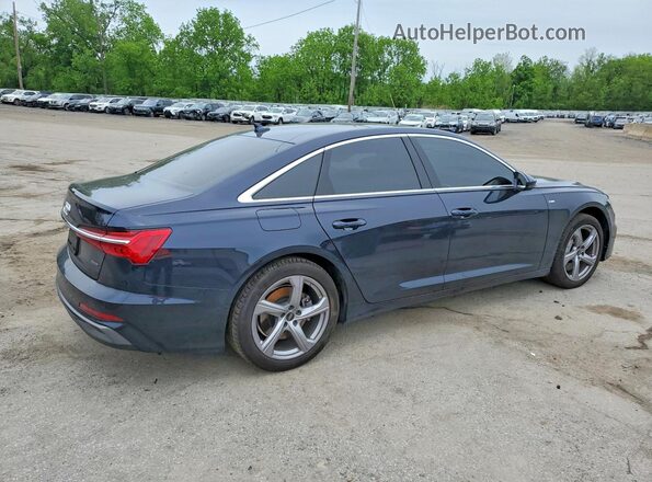 WAUL2BF23SN031869 2025 AUDI A6 Blue Задня права чверть