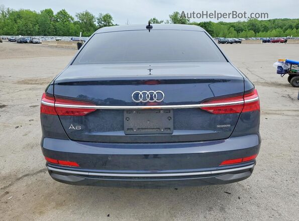 WAUL2BF23SN031869 2025 AUDI A6 Blue Вид ззаду