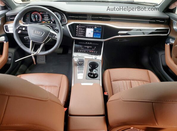 WAUL2BF23SN031869 2025 AUDI A6 Blue Вид панелі приладів