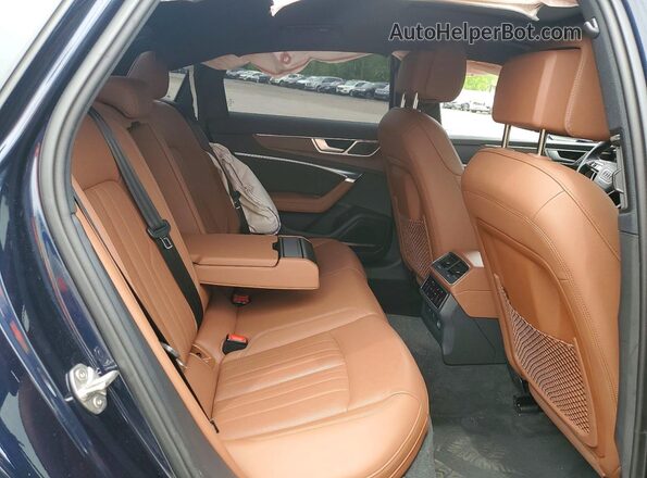 WAUL2BF23SN031869 2025 AUDI A6 Blue Вид задніх сидінь