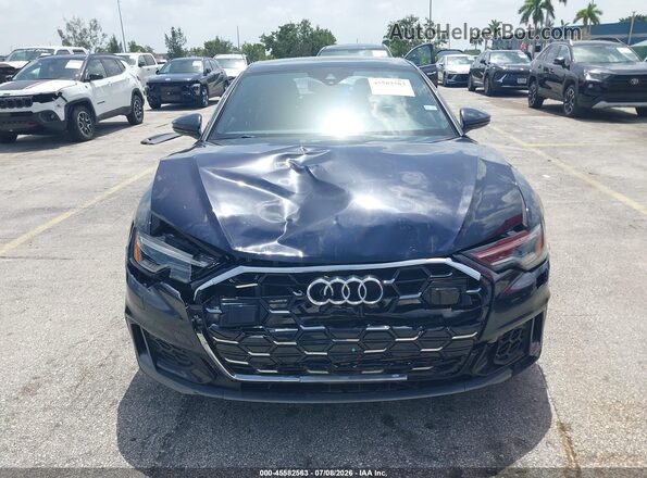 WAUL2BF24RN016369 2024 AUDI A6 Blue Սարքավորումների վահանակի տեսք