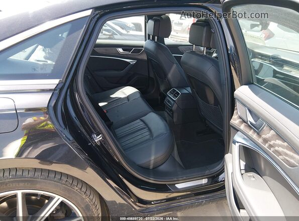 WAUL2BF24RN064454 2024 AUDI A6 Black VIN կոդի պիտակի տեսք